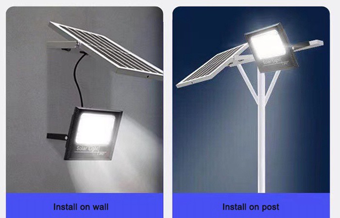 Solar Powered Security Flood Light factory