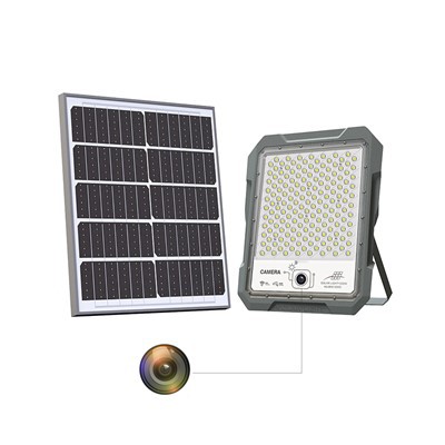 Lumina de inundații cu LED-uri cu energie solară cu cameră wifi inteligentă
