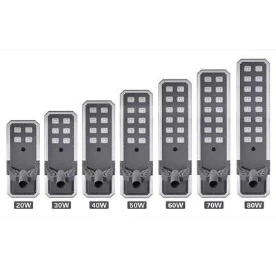 Lumină stradală solară 80W 8000 lumeni